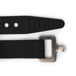 Black Voile Strap with Aluminum Buckle
