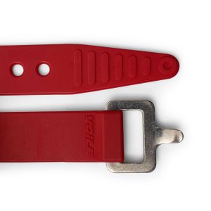 Red Voile Strap with Aluminum Buckle